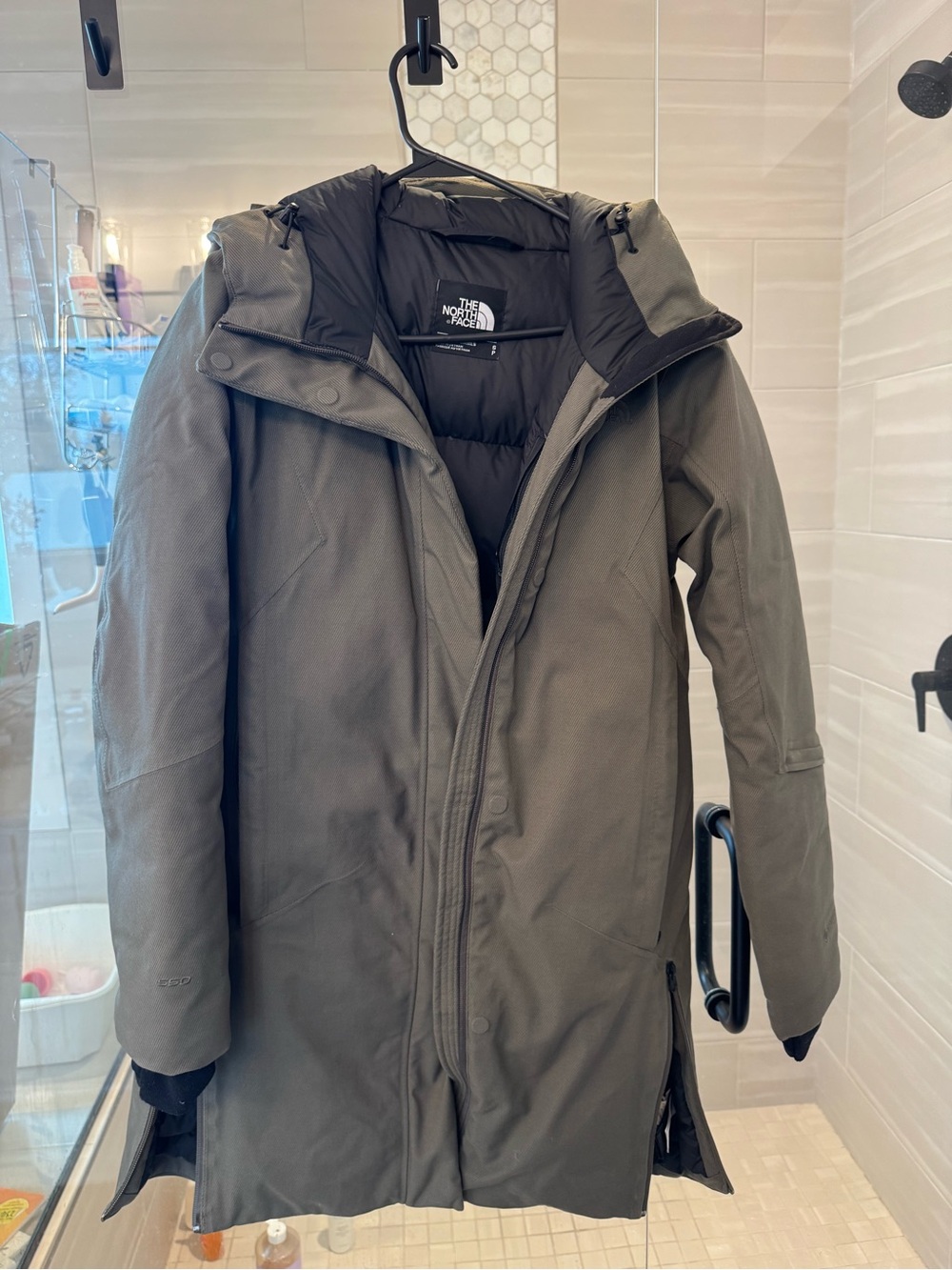 The North Face Green Waterproof Parka Jacket - size small
